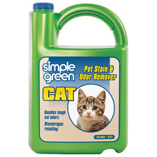 Cat Stain Odor Remover - Enzyme Cleaner for 1 gallon, Milky White