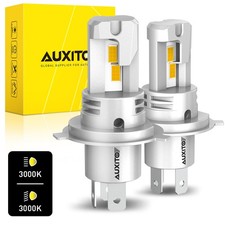 H4 Hb2 9003 Motorcycle Led Headlight Golden Yellow High Low Beam Bulb 10000lm 2x