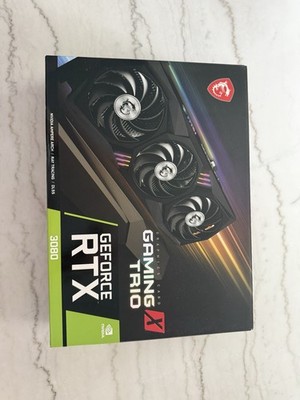 Buy MSI GeForce RTX 3080 GAMING X TRIO 10GB GDDR6X Graphics