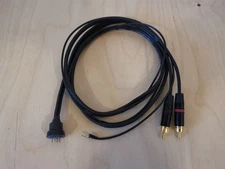 Phonocable for EMT 929, 997 und old Ortofon 229, 297, 309 tonearm
