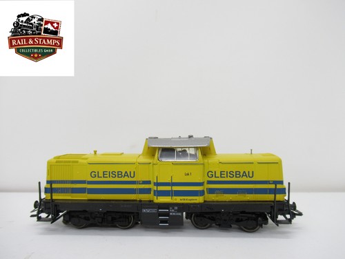 Märkllin aus Set 29427 Diesellok BR V 100 Gleisbau gelb AC H0 Digital ohne OVP | Condition: Gebraucht