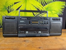 Goldstar TWP-7253 Vintage Boombox Ghettoblaster Cassette Player 70s
