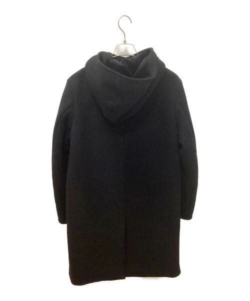 FACTOTUM Cashmere Pile Melton Food Court black 01030236 - product detail image 2