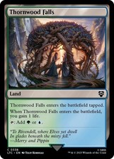 1x Thornwood Falls - Commander: The Lord of The Rings  - NM - MTG