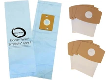 Replacement Bag Set for Riccar Supralite + Supraquik/Simplicity Freedom +