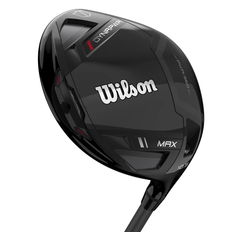 Wilson Golf Club DYNAPWR MAX 9* Driver Stiff UST Mamiya Lin-Q M40X Red 5 New - Image 4 of 4