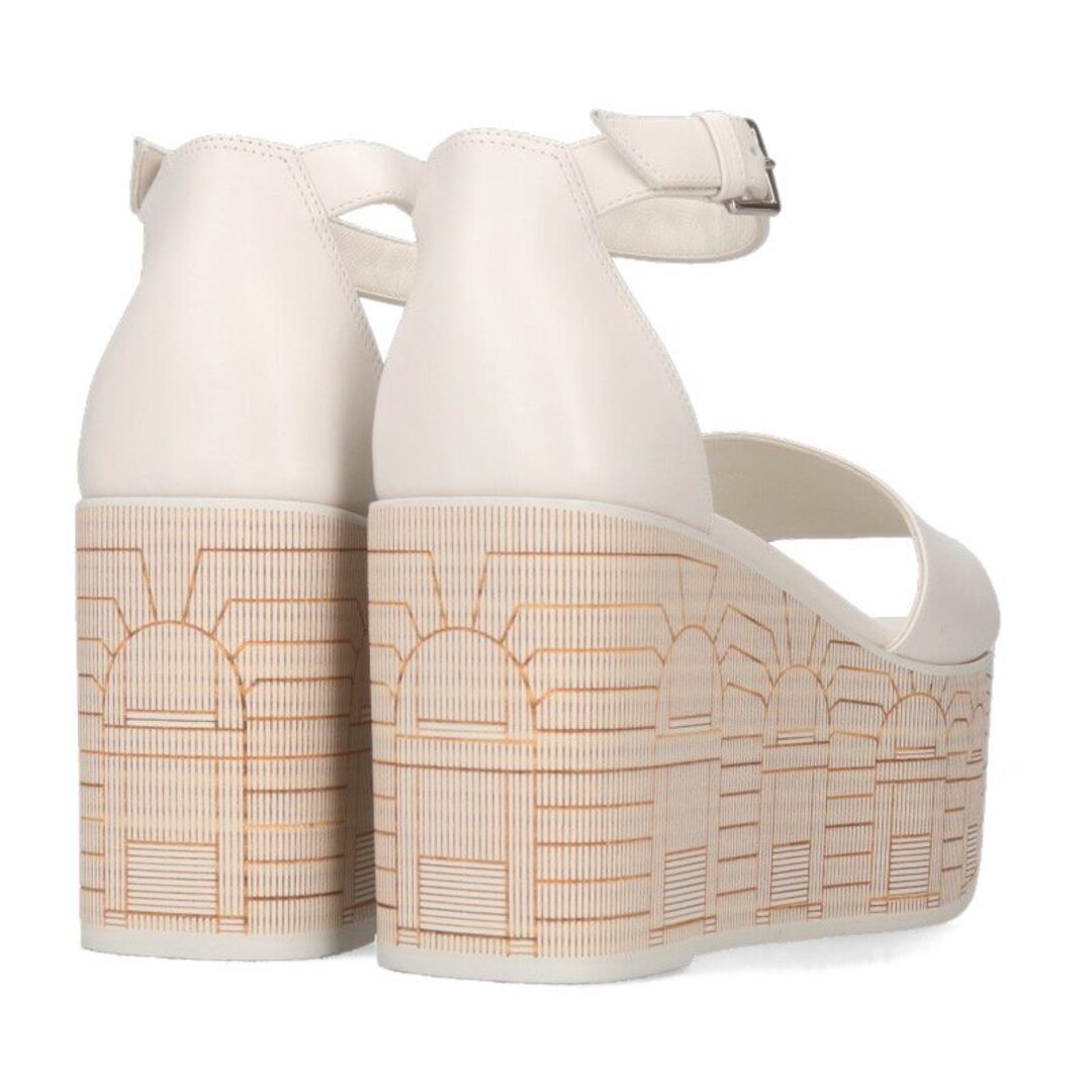 Hermes Illusion Platform Sandals Women's 38 Used 09ed9b40ece28f9a8210d906112a9da thumbnail 3