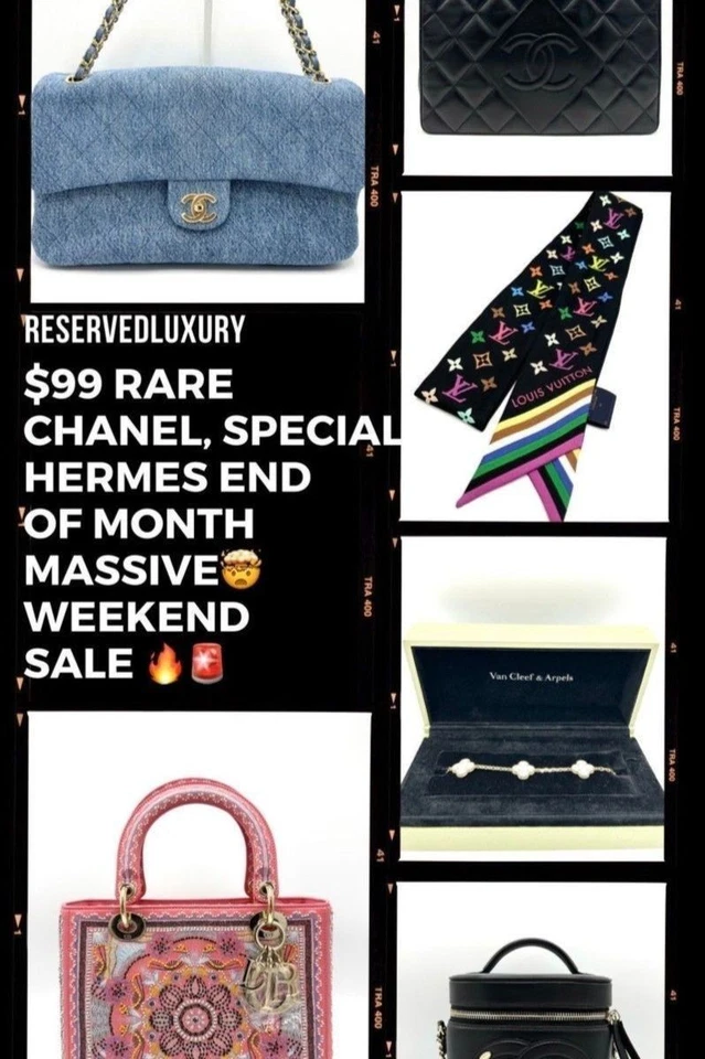 👀$ 99 RARE CHANEL, SPECIAL HERMES END OF MONTH MASSIVE WEEKEND SALE🔥