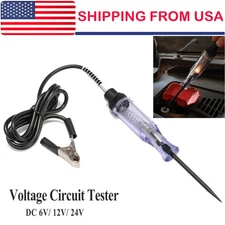 6-12V Test Light Car Circuit Tester Probe DC Voltage Continuity Irwqxzvrlqzwmcci