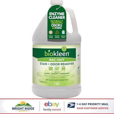 Eco-Friendly Enzyme Cleaner for Pet Stains, Carpets, and Laundry, 128 Fl Oz