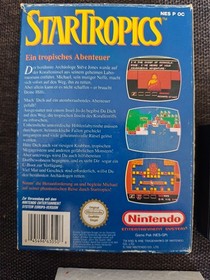 StarTropics NES OVP Boxed Nintendo PAL NOE Europa-Version Original Klassiker
