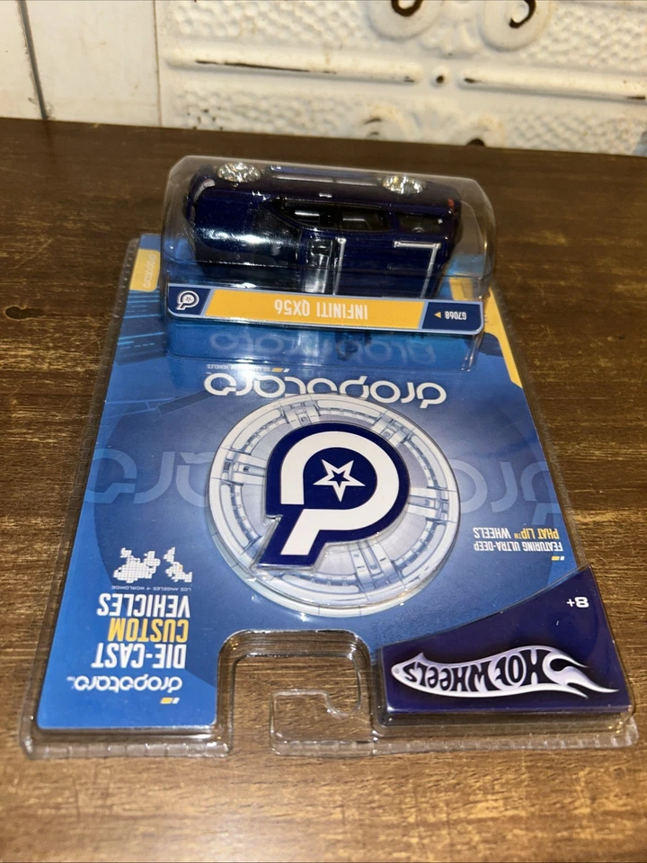 SUV INFINITI QX56 AZUL DROPSTARS HOT WHEELS HW DIECAST Raro Foto 4 de 4