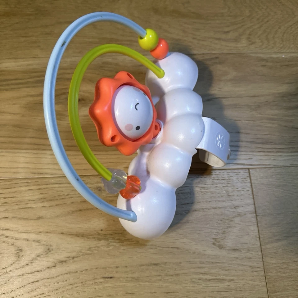 Juguete de cuentas arco iris Skip Hop forro plateado nube actividad 3 etapas pieza de repuesto Foto 2 de 4