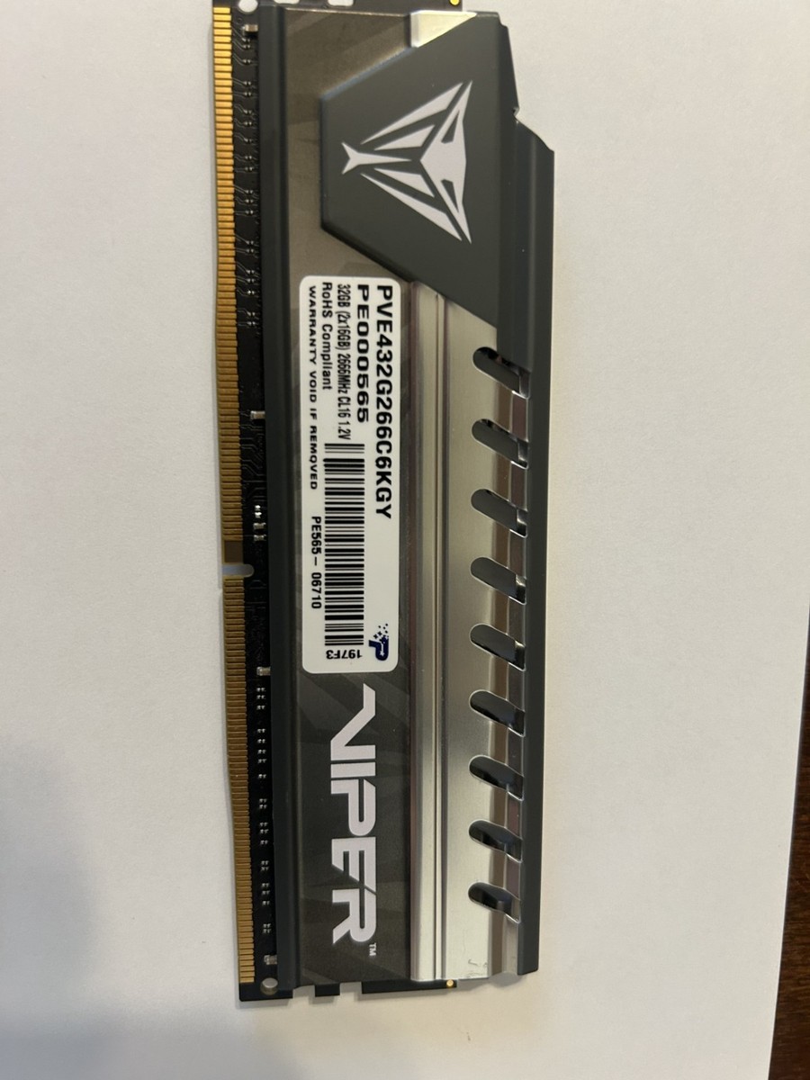 16GB PATRIOT VIPER STEEL DDR4 2666MHZ DESKTOP MEMORY | eBay
