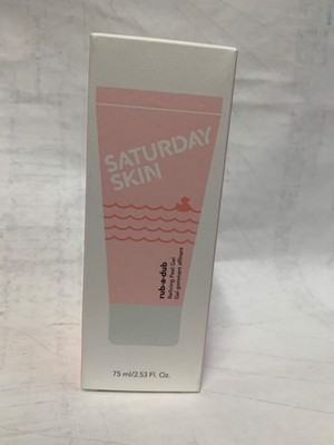 SATURDAY SKIN ~Rub-A-Dub Refining Peel Gel 75ml/ 2.53 Fl Oz- Sealed