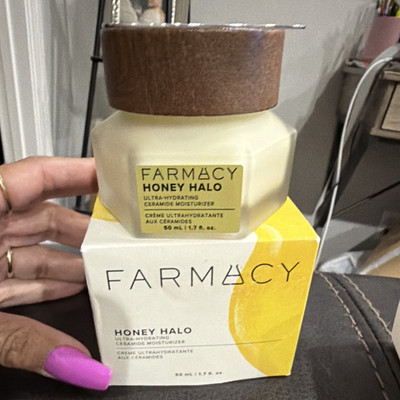 Farmacy Honey Halo Hydrating Ceramide Face Moisturizer Cream 1.7 fl oz