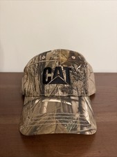 Caterpillar CAT Equiptment Hat Cap Adjustable Camouflage