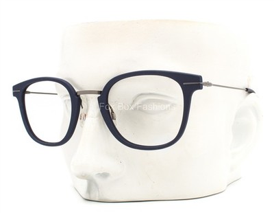 Maui Jim MJO 2412-03M Eyeglasses Glasses Matte Blue & Brushed Gunmetal 49-25-140