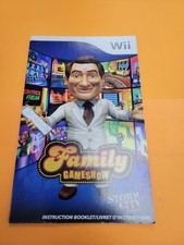 GSN Presents: Family Gameshow Nintendo Wii Storm City Games 2010 Manual Only