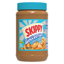 SKIPPY Reduced Fat creamy Peanut butter Spread Shelf-Stable 40 Oz Plastic Jar...