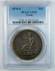 1878‑S Trade Dollar – PCGS VF35 –  Attractive Circulated Example –