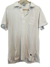 Brooks Brothers 1818 Polo Shirt Mens XL White Pocket Logo Short Sleeve Casual