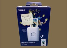 Instax FujiFilm Mini Link 2 Instant Printer (Clay White)