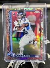 2025 Topps Chrome - Rookies Kalel Mullings #309 Leather Refractor (RC)