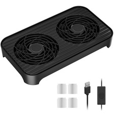 X4 Quiet USB Cooling Fan, High Speed Dual 140mm USB PC Fan with -Touch Switch...