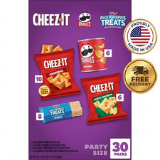 Cheez-It Pringles Rice Krispies Variety Pack ...