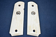 Colt 1911 Premium Grade Giraffe Bone Grips