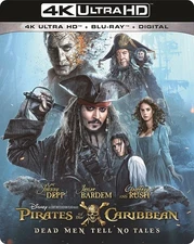 Pirates Of The Caribbean: Dead Men Tell No Tales (4K UHD/Blu-ray + Digital) NEW