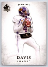 Dominique Davis 2012 SP Authentic #32 East Carolina Pirates