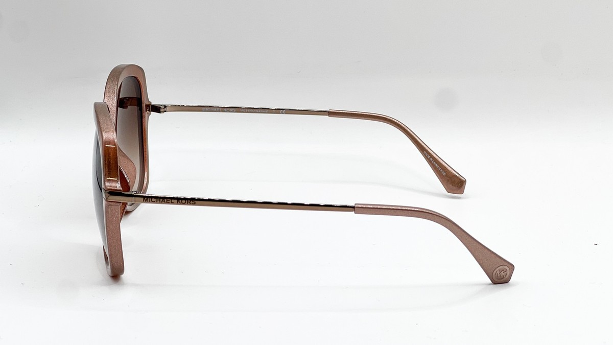 NEW MICHAEL KORS MK 2149U 390013 BLUSH CAMEL PEARLIZED SUNGLASSES