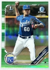 2019 Yefri Del Rosario 1st Bowman Chrome Prospects Green Refractor /99 #BCP-243