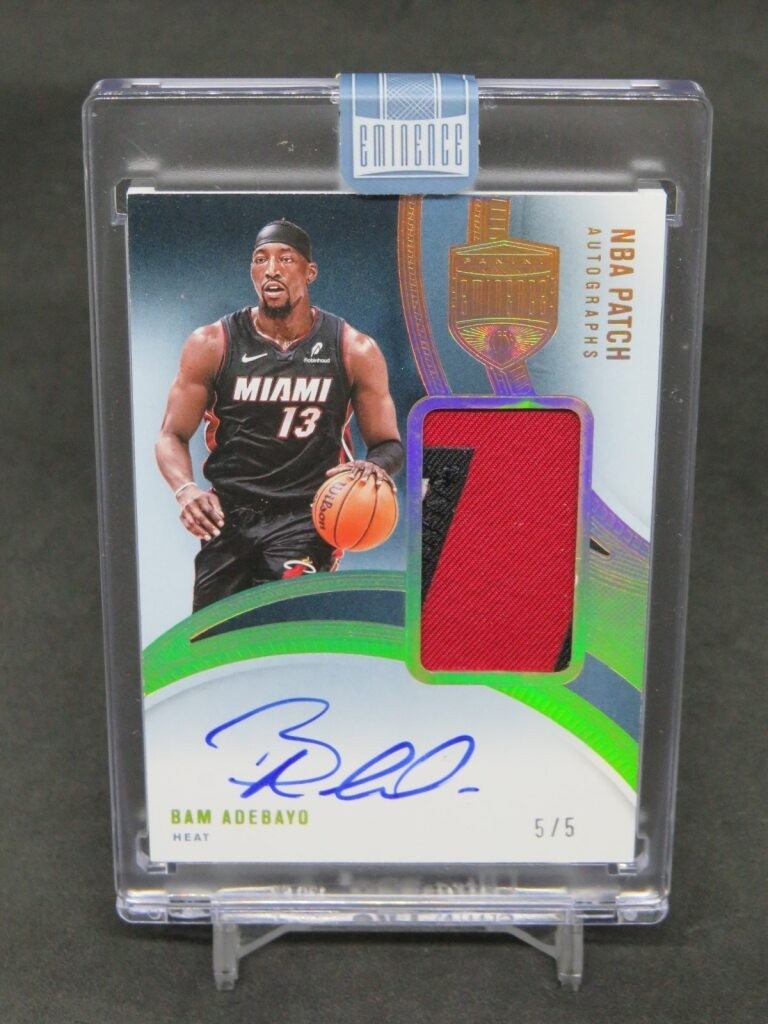 その他 Bam Adebayo RC autograph Heating Up: A Bam Adebayo Rookie Card Review