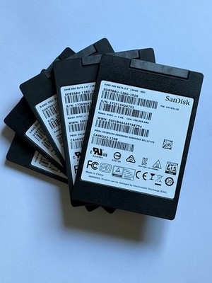 LOT OF 5  Sandisk X400 128GB 2.5'' SATA SSD 7.0mm SD8TB8U-128-1016 for Laptop PC