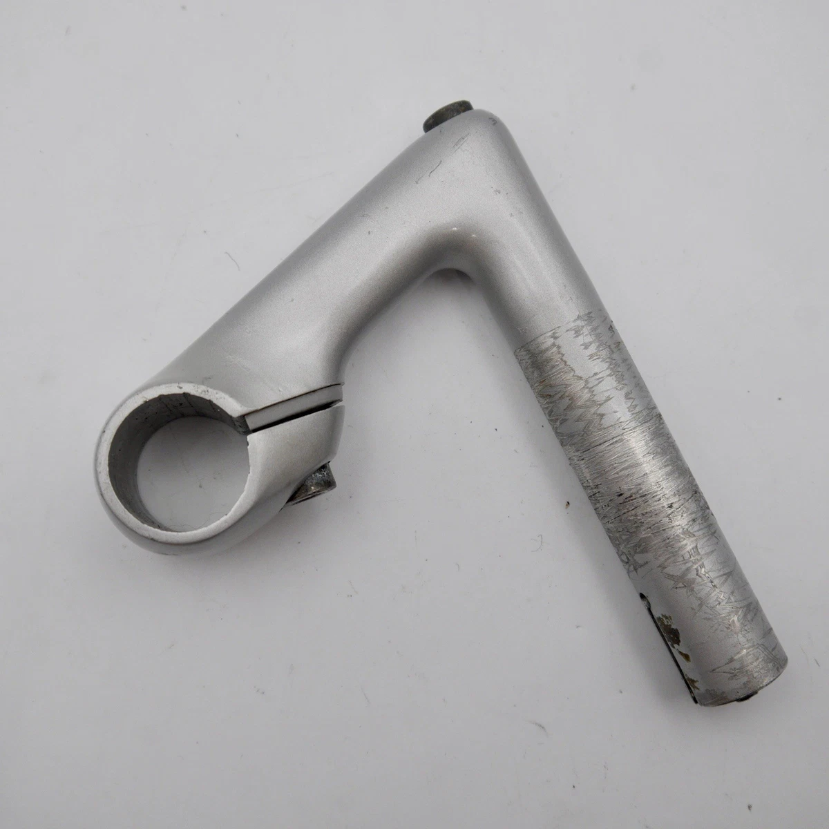 Potence Vélo ITM 70mm 22/24.4mm Clamp Argent Italienne Alu Course