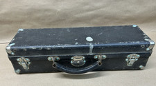 Antique Clarinet Case Eagle Lock Co. For Restore Or Art Prop