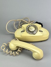 Telefono Vintage Face Standard Anni 70/80 Beige Avorio Telefono Fisso Retro'
