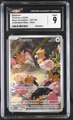 Spearow graded CGC 9 for sale on eBay