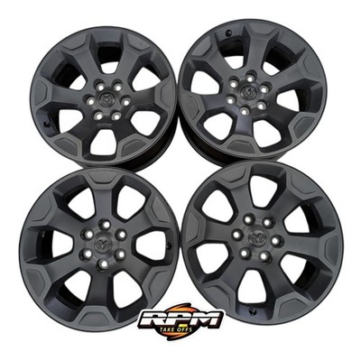 NEW TAKEOFF 20'' RAM 1500 6 LUG BIG HORN NIGHT EDITION RIMS ONLY