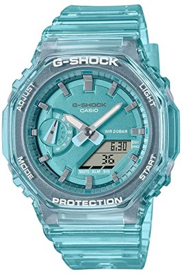 Unused CASIO G-SHOCK GMA-S2100SK-2AJF Blue Clear LIMITED Men's