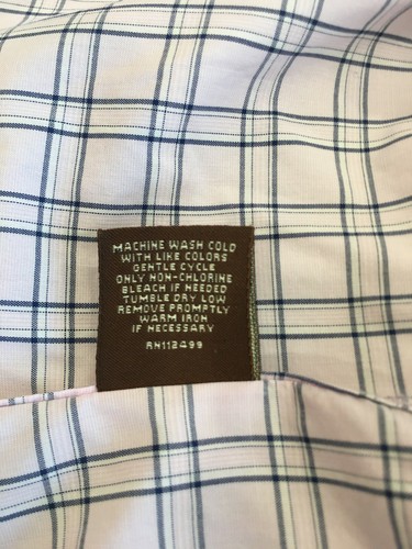 TAILORBYRD Herren 2XL rosa/marine kariert Button-Down Hemd - Bild 8 von 8