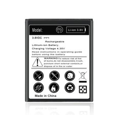 Large Power 2400mAh Substitutable Battery for ZTE ZFIVE C LTE Z558VL CellPhone