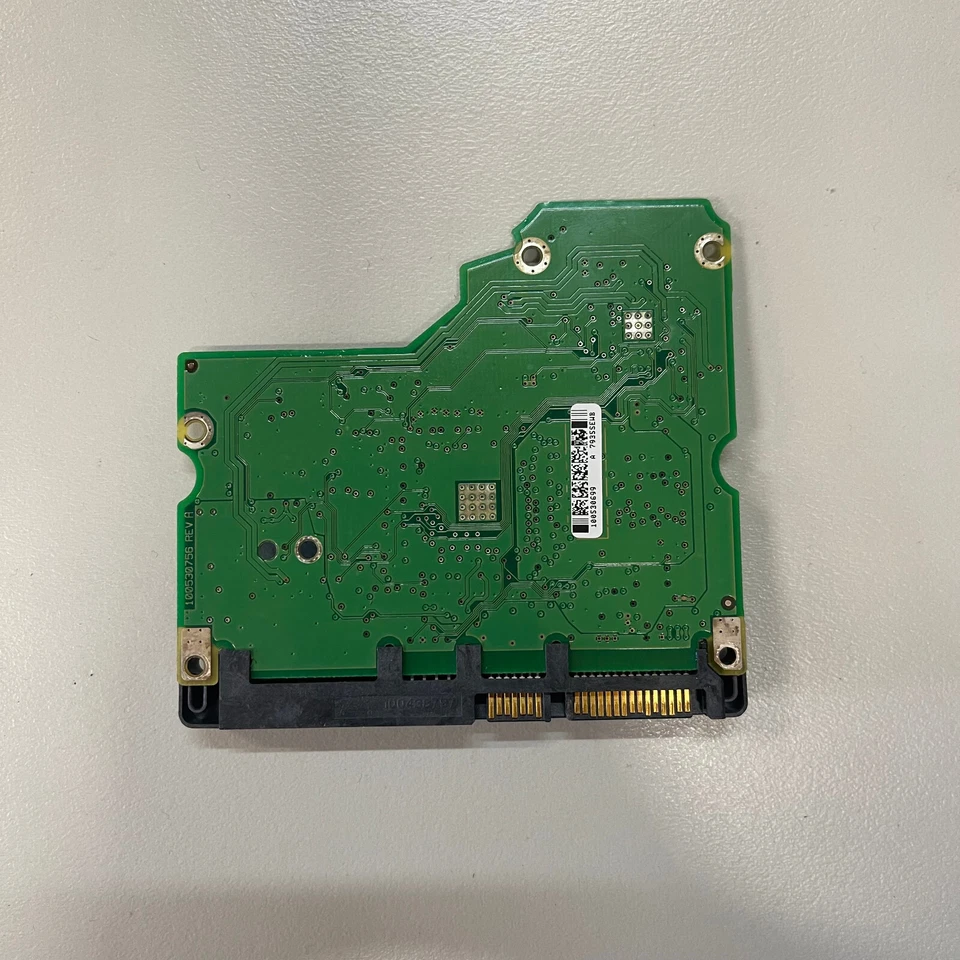 Seagate ST31500341AS 3.5" 1.5 TB SATA HDD PCB Board 100530756 REV A FW CC1H - Image 3 of 4