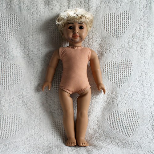 OOAK Custom American Girl Boy Doll, The Master, Custom 18” doll, Time Lord Doll - Picture 9 of 10