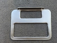 Chrysler Tc Maserati Radio Trim Plate Bezel - Black Leather - Free Shipping