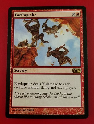 1x Earthquake | M10 Magic 2010 | MTG Magic Cards | eBay