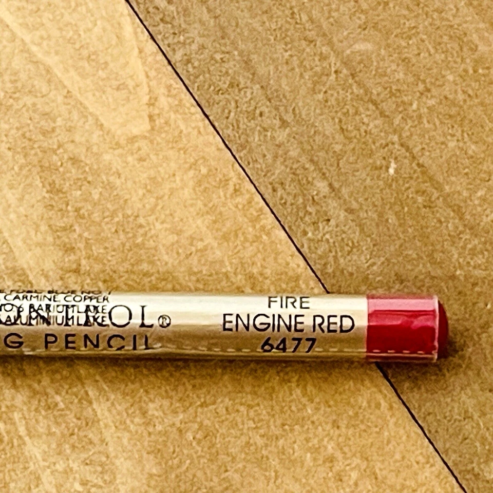 BeautiControl Lip Liner  RED FIRE ENGINE Shaping Pencil #6477 NOS Sealed - Image 3 of 4